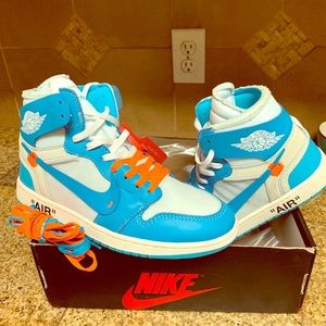 Air Jordan 1 Offwhite UNC sz10.5